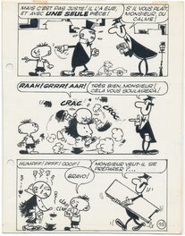 Jacques Devos - Mini-Récit 232, "Bague à tel", pl.15. - Comic Strip