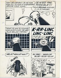 Jacques Devos - Mini-Récit 232, "Bague à tel", pl.21. - Comic Strip