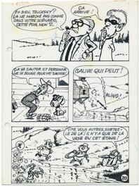 Jacques Devos - Mini-Récit 325, "Teststarscope", pl. 20. - Comic Strip
