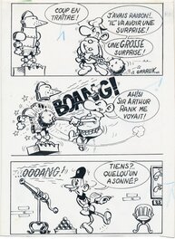Jacques Devos - Mini-Récit 502, "Un clou chasse l'autre", pl.25. - Comic Strip