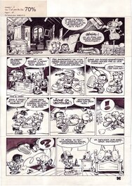 Janry - Le petit Spirou, gag 121 - Planche originale