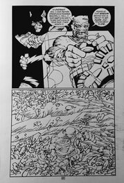 Frank Miller - Dark Knight Strikes Again - Planche originale