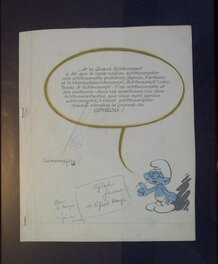 L'illustration avec son calque d'indications de couleurs. L'illustration avec son calque d'indications de couleurs.