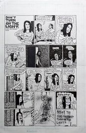 Noah Van Sciver - Don't Turn On The Light - Planche originale