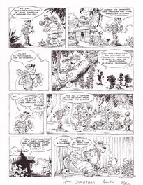 Pica - CROCO et FASTEFOUDE - Planche 136 - Planche originale