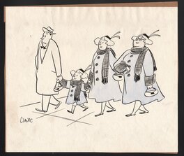 Claude Smith - Family - Illustration originale