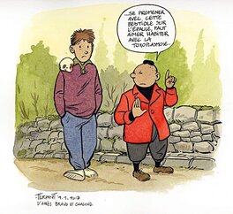 Jacques Terpant - Fan-Art sur l'univers de Jules - Illustration originale