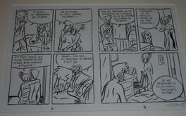 Comic Strip - Grain de beauté - tome 3 (pages 8 et 9)