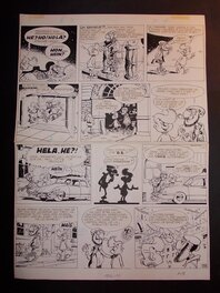 Jacques Devos - « Temps perdu ne se retrouve plus. », planche 2, 1972. - Comic Strip