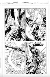 Rick Leonardi - Batgirl #52, p. 17 - Comic Strip