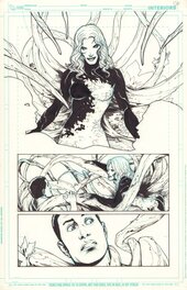 Javier Pina - Birds of Prey: Your Kiss Might Kill #1 - Planche originale