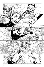 Jesús Saiz - Birds of Prey vol. 3 #3, p. 7 - Planche originale