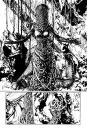 Jesús Saiz - Swamp Thing vol. 4 #27, p. 5 - Planche originale