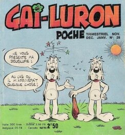 Couverture du Gai-Luron Poche n° 28 (Ed. Vaillant, 1973) Couverture du Gai-Luron Poche n° 28 (Ed. Vaillant, 1973)