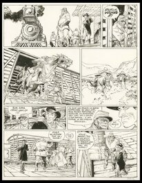 François Boucq - 2012 - Planche 44 du tome 8 du Bouncer - Comic Strip
