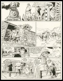 Planche originale - 2012 - Planche 44 du tome 8 du Bouncer