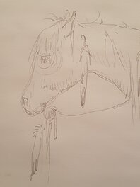 Détail: l'homme qui aimait les chevaux Détail: l'homme qui aimait les chevaux