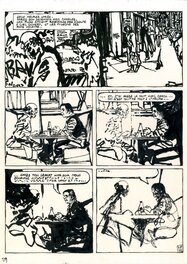 Edmond Baudoin - Baudoin - Le portrait p29 - Planche originale