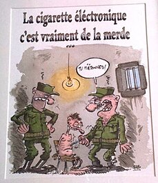 Gab - Torture à la vaporette !! - Original Illustration