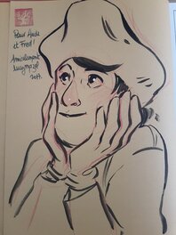Dédicace de Mazel dans Communardes! tome 2