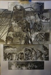 Sébastien Vastra - Jim Hawkins, Tome 2 - Planche originale