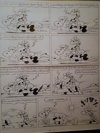 Jean-Claude Poirier - Planche originale de HORACE, CHEVAL DE L'OUEST - Planche originale