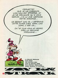 Annonce Zonk & Stronk spirou 1622.