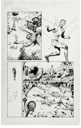 Gary Frank - Squadron Supreme V2 #2 P20 - Planche originale