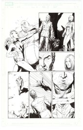 Gary Frank - Squadron Supreme V2 #3 P9 - Planche originale