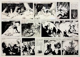 Edmond-François Calvo - "le chevalier du feu" - Comic Strip