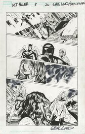 Greg Land - Ultimate Power #8 P20 - Planche originale