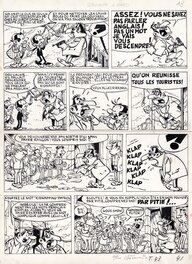 Dino Attanasio - Planche originale Spaghetti - Comic Strip