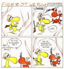 David De Thuin - Fierrot le Pou - Planche originale