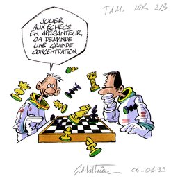 Echecs en apesanteur