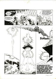 Eddy Paape - Luc Orient - La Forêt d'Acier Page 5 - Planche originale