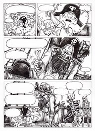 Lionel Richerand - Les nouveaux pirates ! 1 - Planche originale