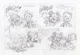 Claude Marin - Bébés Disney - Original art