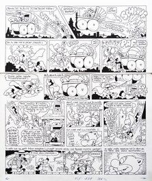 Jean-Claude Poirier - Supermatou - Planche originale