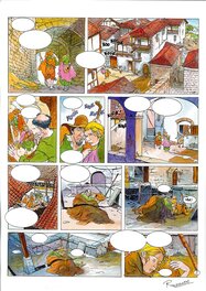 Daniel Redondo - La MARQUE DE LA SORCIÈRE. - Planche originale