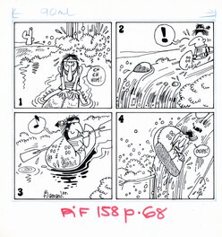 Christian Flamand - Jeu Indien - Comic Strip
