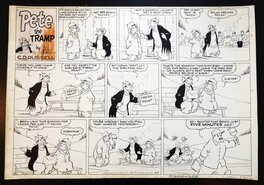 Clarence D. Russell - Pete the tramp (Le Père Lacloche) - Comic Strip