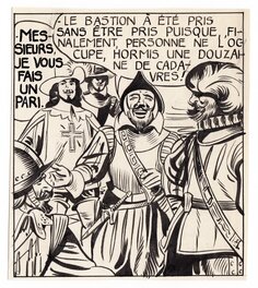 unknown - Soldats (Une idée de l'auteur ?) - Planche originale