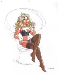 Dany - Pin-Up - Illustration originale