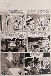 Gérald Forton - Planche BORSALINO - Comic Strip