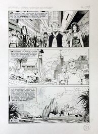 Gino Vercelli - Martin Mystere & Nathan Never "Il segreto di altrove" de Gino Vercelli - Planche 210 - Planche originale