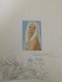 Andréi Arinouchkine - Alis : Croquis préparatoire - Original art