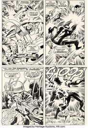 Jack Kirby - Tales of Suspense 98 Page 8 - Spot the Difference... Jack Kirby - Tales of Suspense 98 Page 8 - Spot the Difference...