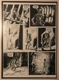 Franz - Jugurtha - un peu le style de thorgal ! - Planche originale