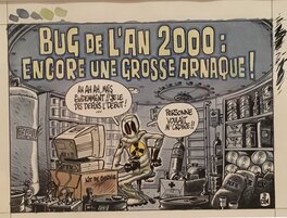 Julien/CDM - Le bug de l’an 2000 - Original Illustration