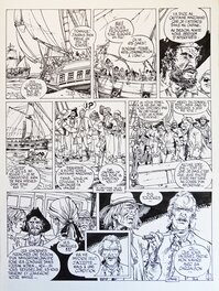 Michel Faure - Les pirates de l'océan indien - Planche originale